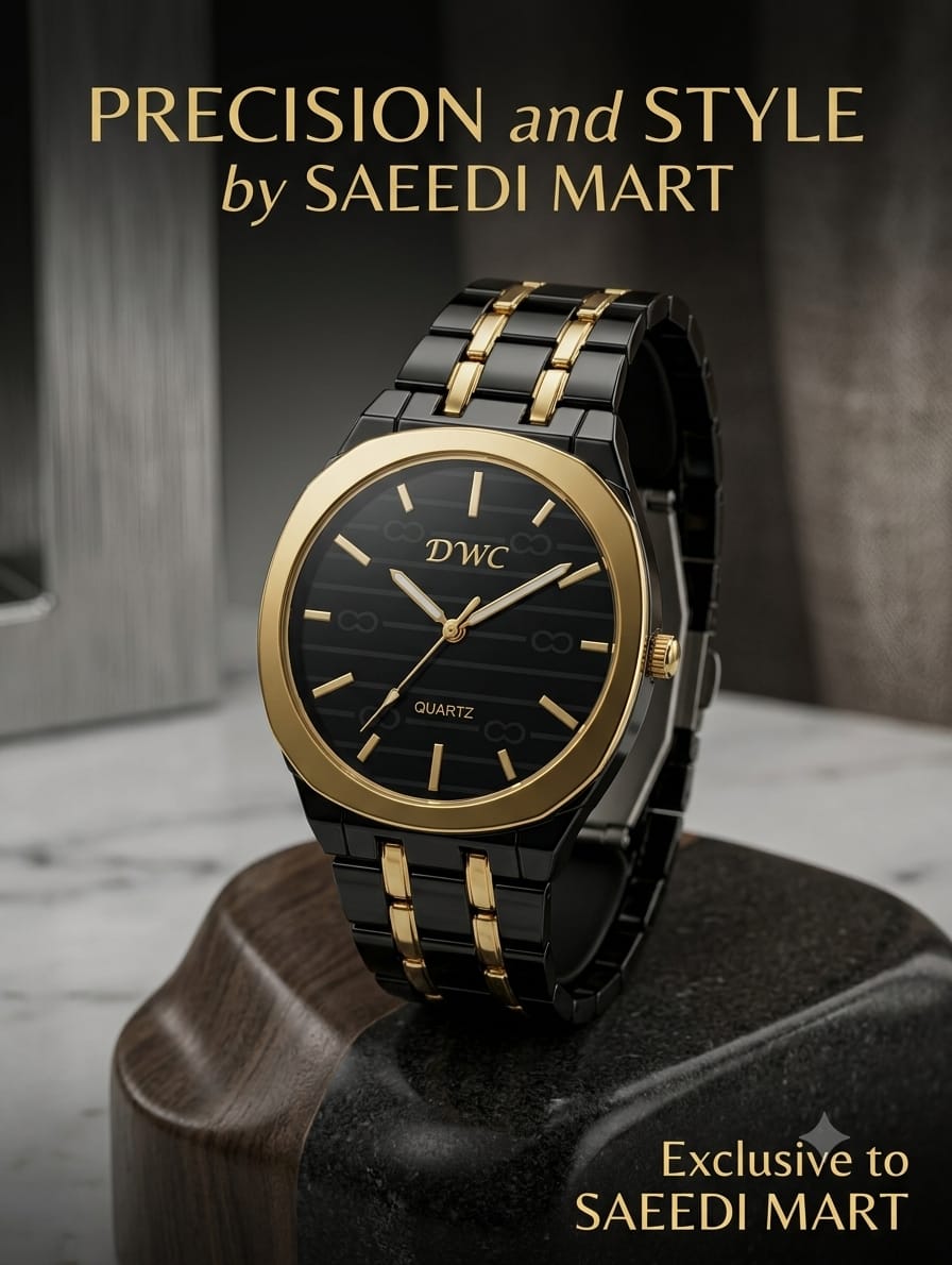 DWC Watch Golden Black Edition