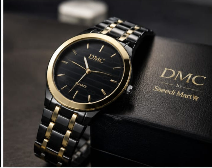 DWC Watch Golden Black Edition