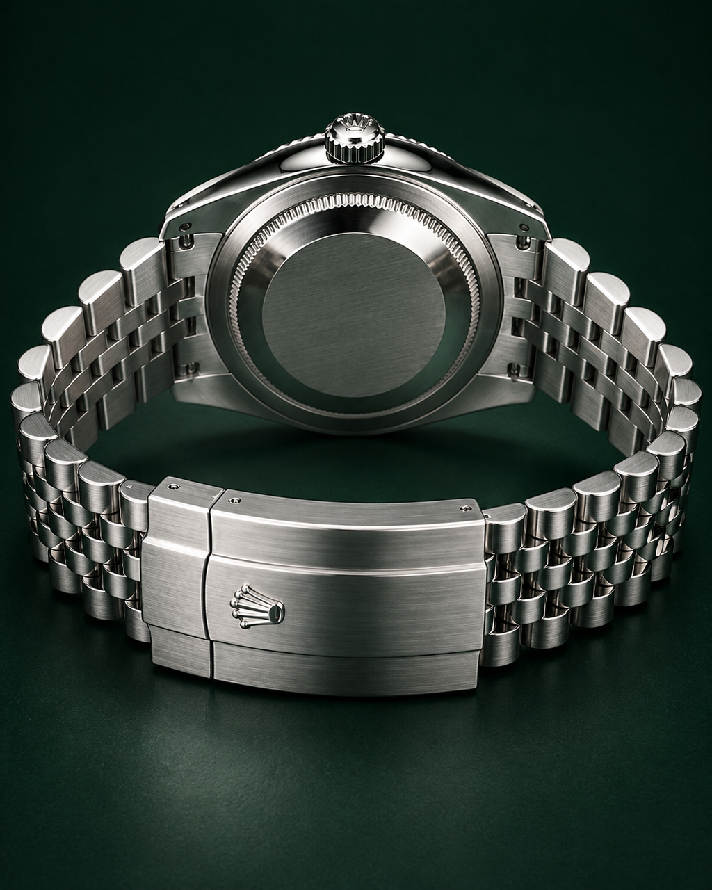 Luxury  Green Automatic Watch – Stainless Steel Jubilee Bracelet