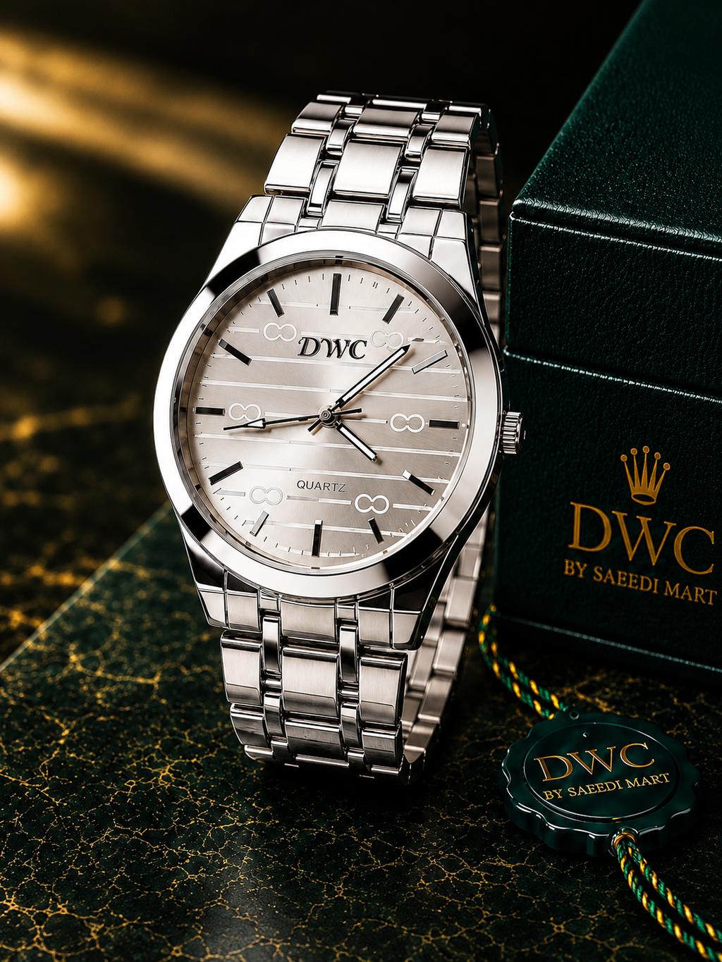 DWC Classic Silver Watch