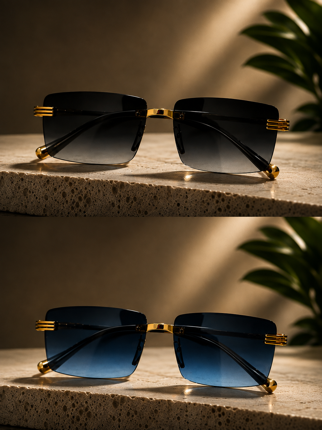 Premium Rimless Sunglasses