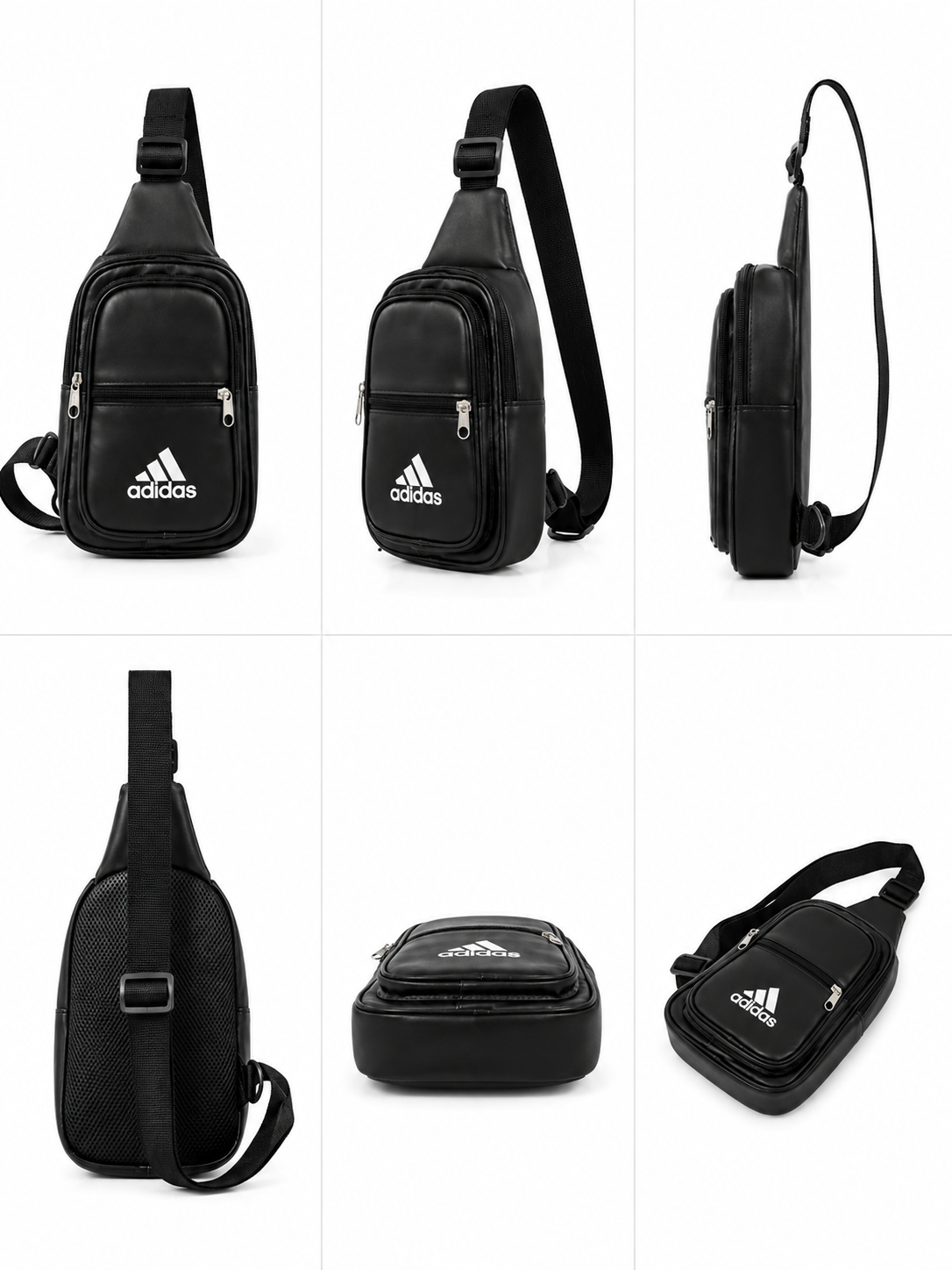 Premium Crossbody Sling Bag for Men & Women | Adjustable Multi-Pocket Shoulder Chest Bag