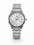 Bestwin Stainless Steel Men’s Watch – Premium Silver Octagonal Dial