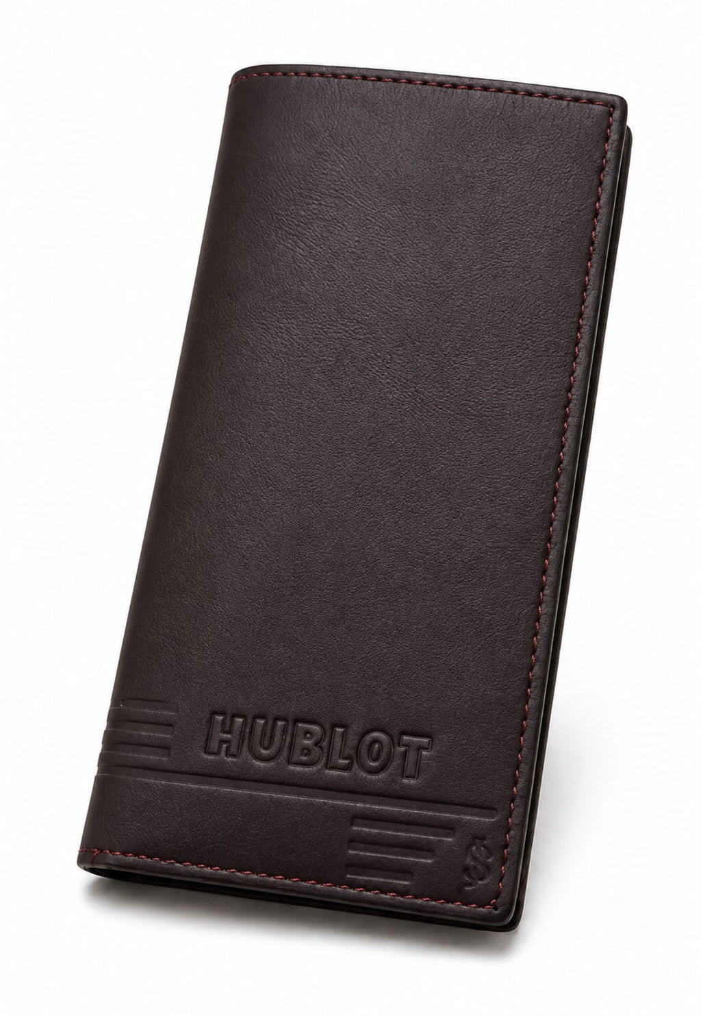 Premium Dark Brown Leather Wallet – Slim Bifold Card Holder