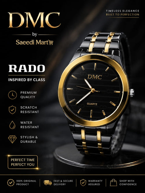 DWC Watch Golden Black Edition