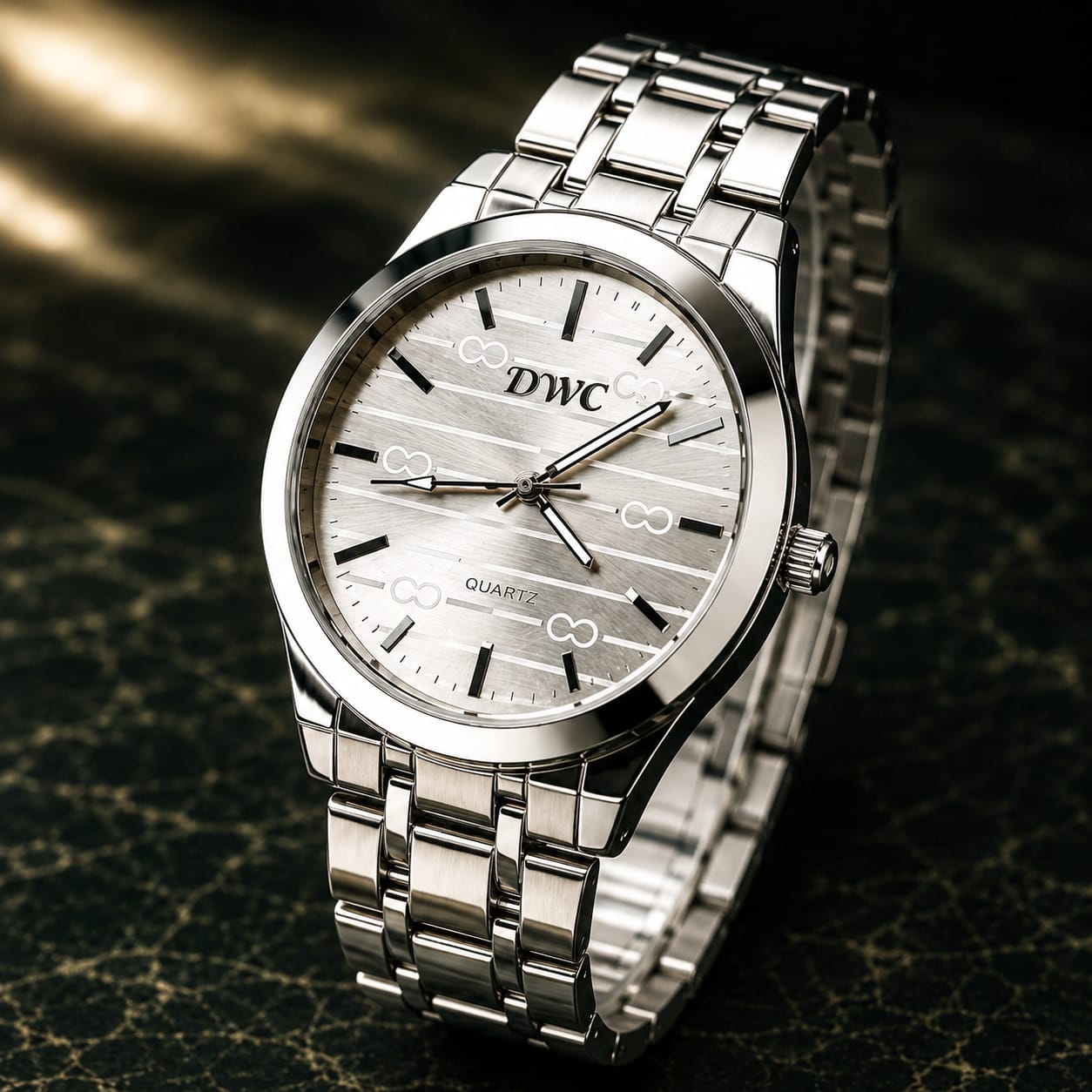 DWC Classic Silver Watch